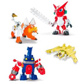 Digimon – Pack 4 Figuras Digifusion