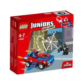 Lego Junior – Spider-man Ataque Al Coche Araña – 10665