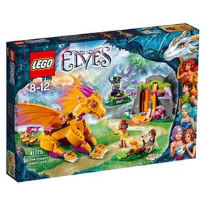 Lego Elves – Gruta De Lava Del Dragón Del Fuego – 41175