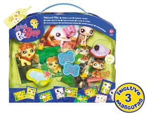 Littlest Pet Shop Tarjeta Postal Triple