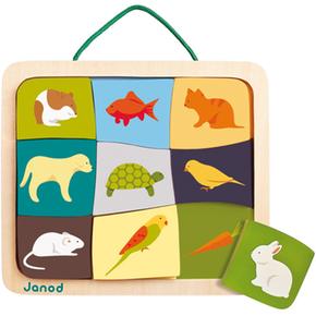 Puzzle Magnético De Animales Janod