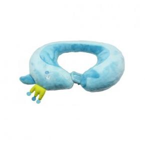 Almohada Cuello Flo Azul Dushi