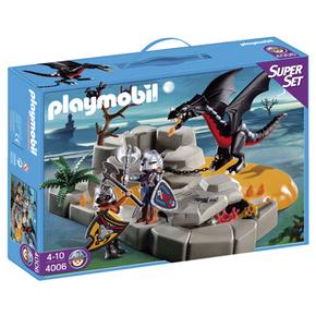 Superset Caballeros Dragón Playmobil