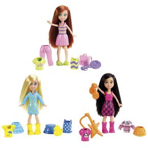 Muñecas Polly Y Sus Amigas Días De Lluvia Mattel