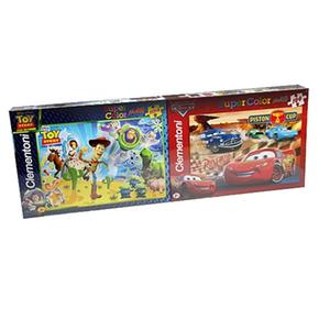 Lote 2 Puzzles Maxi 104 Piezas