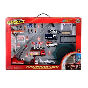 Fast Lane – Playset Súper Emergencia 1:60