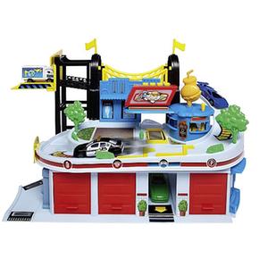 Playset Mini Ciudad Con Vehículofast Lane