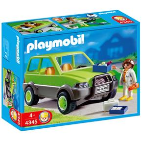 Veterinaria Con Coche Playmobil