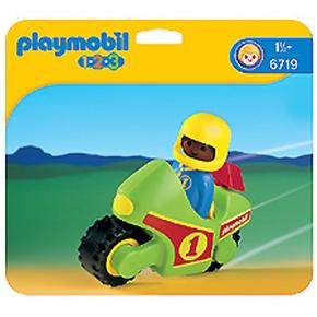 Moto De Carreras Playmobil