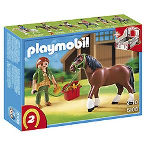 Caballo Shire Playmobil