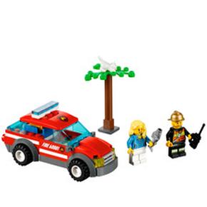 Coche Del Jefe De Bomberos Lego