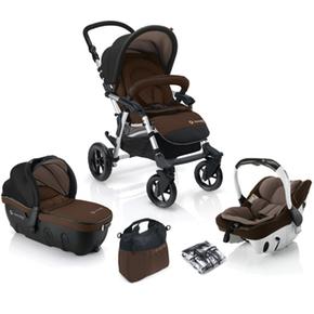 Conjunto De Sillita De Paseo Fusion Travel Set Mocca