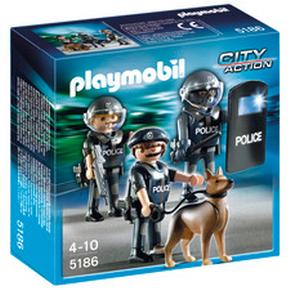 Unidad Especial De Policía Playmobil