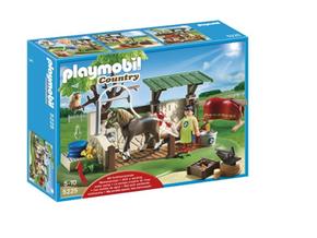 Playmobil Ducha Para Caballos