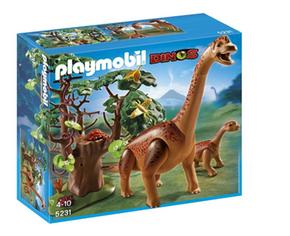 Playmobil Branquiosaurius Con Bebé