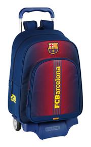 F.c. Barcelona Mochila Grande Con Ruedas