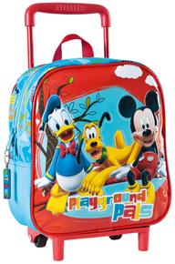 Mickey Mouse Club House Mochila Carro Fijo