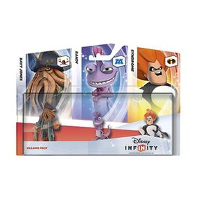 Disney Infinity – Pack 3 Figuritas: Villanos (davy Jones, Randall, Syndrome)