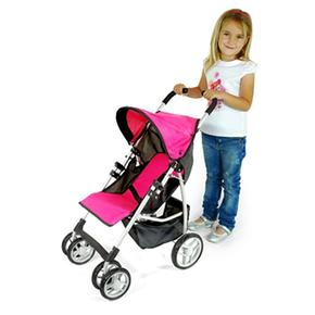 Carro Para Muñeca Bebé – Rosa