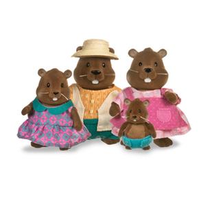 Camomille Waterwaggles Beaver Family