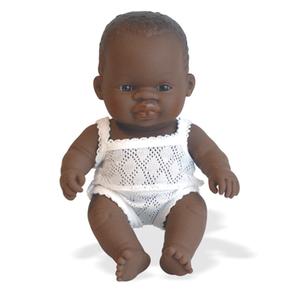 Muñeca Baby Niña Africana 21cm