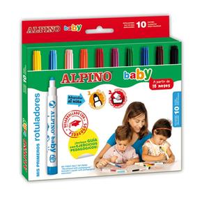 Rotulador Baby Alpino 10colores