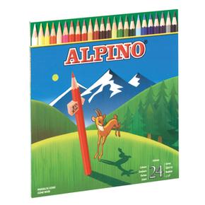 Estuche De 30 Lápices De Colores Alpino