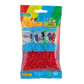 Hama Midi Bolsa 1000 Perlas Rojo