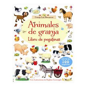 Libro De Pegatinas Animales De La Granja