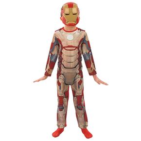 Iron Man – Disfraz Infantil Clásico Talla S (3-4 Años)