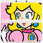 New 3ds – Cubierta Decorativa Peach Nintendo-1