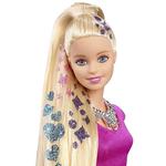 Barbie – Muñeca Mechas Purpurina-1