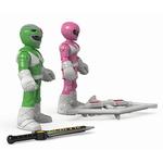 Fisher Price – Imaginext Power Rangers – Rangers Verde Y Rosa-1