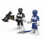 Fisher Price – Imaginext Power Rangers – Rangers Azul Y Negro-2