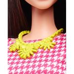 Barbie – Muñeca Fashionista Falda Blanca Top En Vichy-2