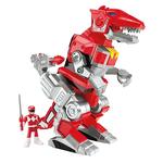 Fisher Price – Imaginext Power Rangers – Ranger Rojo Y T-rex Zord-1