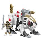 Fisher Price – Imaginext Power Rangers – Ranger Blanco Y Tiger Zord-1