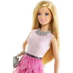 Barbie – Muñeca Barbie Fashionista Falda Y Top Rosa-1