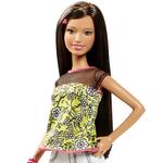 Barbie – Muñeca Raquel Fashionista Falda Blanca-2