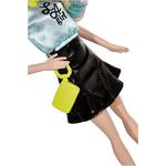 Barbie – Muñeca Barbie Fashionista Falda Negra Top Azul L A Girl-3