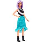 Barbie – Muñeca Fashionista Pelo Lila-3