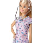 Barbie – Enfermera Pantalón Lila – Muñeca Yo Puedo Ser-1