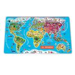 Puzzle Mundo Magnetico Version Italiano Janod-1