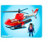 Helicóptero Playmobil De Prevención De Incendios-1