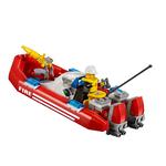 Lego Camión Todoterreno Y Lancha De Bomberos-1