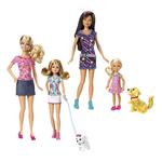 Muñecas Barbie Hermanas Con Perrito Mattel