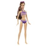 Muñeca Amiga De Barbie Beach Bañador Morado Mattel