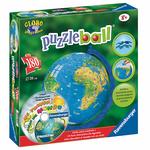Puzzle Ball Mapamundi Con Cd Planeta Junior Ravensburger
