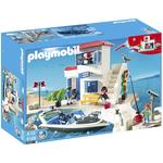 Policía De Puerto Y Lancha Playmobil