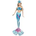Barbie – “una Aventura De Sirenas 2″ – Sirena Real Mágica Azul-1